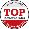 Logo: Top Steuerberater 2021 - 